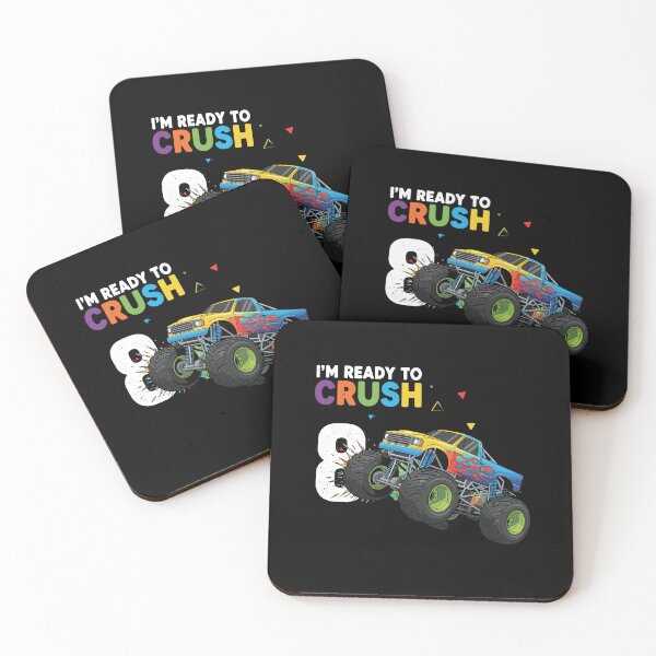 Item preview, I'm Ready To Crush 8 Monster Truck Eighth Birthday Boy designed and sold by PopStars1993.