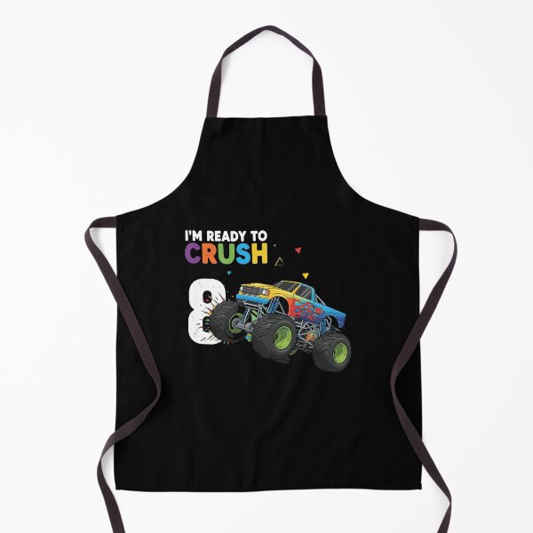 Item preview, I'm Ready To Crush 8 Monster Truck Eighth Birthday Boy designed and sold by PopStars1993.