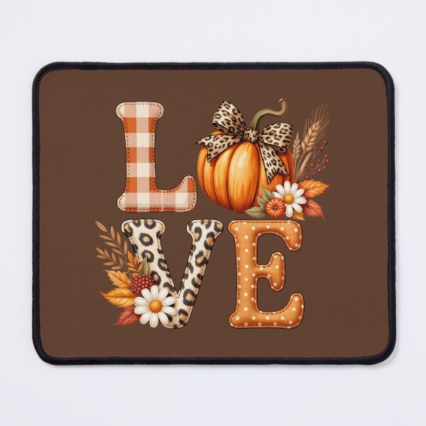 Item preview, Autumn Love with Pumpkin and Flowers designed and sold by jkrphoto.