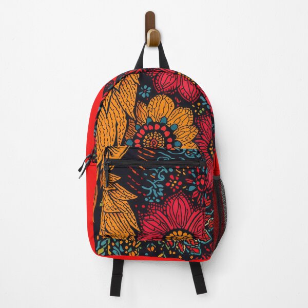 Item preview, Floral Lion | Colorful Folk Art Wildlife Illustration designed and sold by Omtatsat.