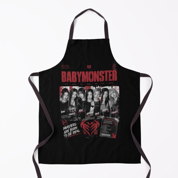 Item preview, BABYMONSTER 1st Mini Album Grunge Poster designed and sold by moamaxshop.
