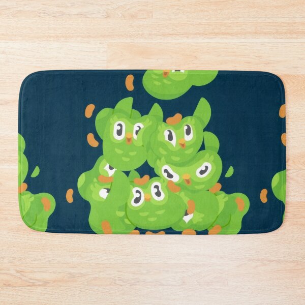 Item preview, Cute Green Owls Cartoon Pile - Funny Language Learning Mascot Chaos Sticker designed and sold by William Cano.