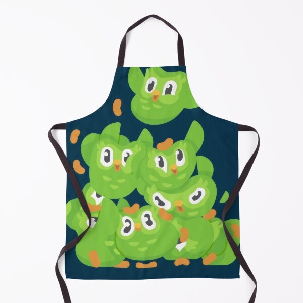 Item preview, Cute Green Owls Cartoon Pile - Funny Language Learning Mascot Chaos Sticker designed and sold by Billy Morfo™.