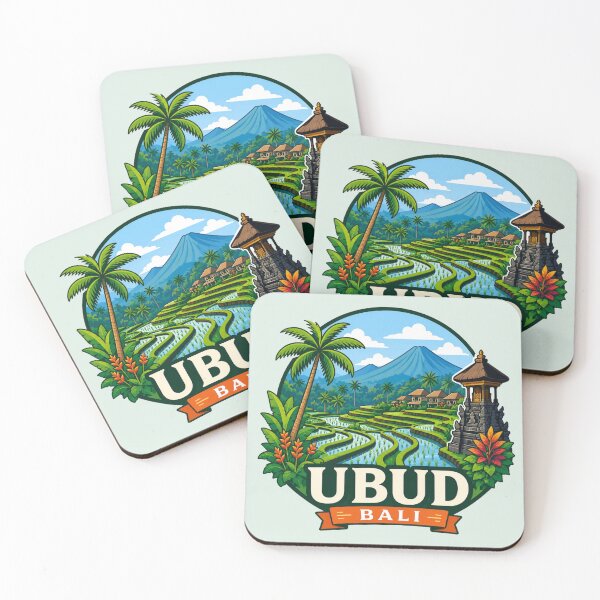 Item preview, Ubud, Bali - Rice Terraces designed and sold by Myra365Art.