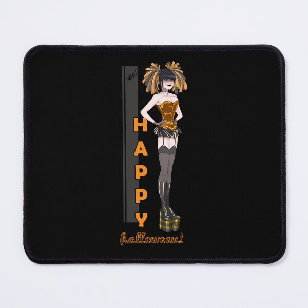 Item preview, Cheerleader Orange and Black Halloween designed and sold by juoki.