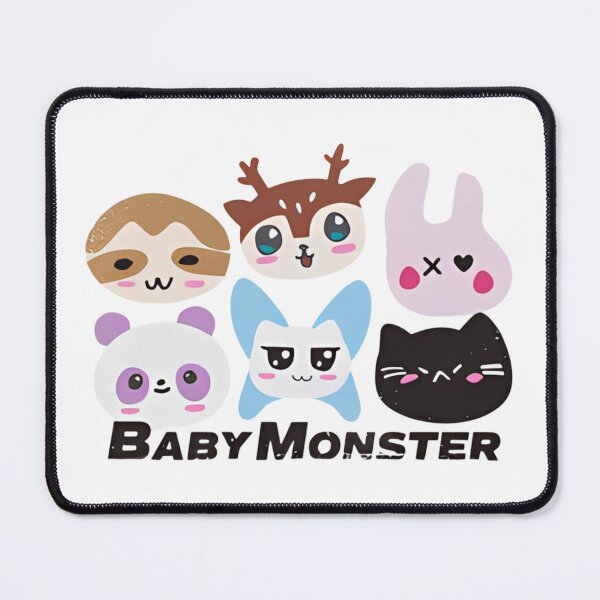 Item preview, Cute BABYMONSTER Animal Characters designed and sold by moamaxshop.