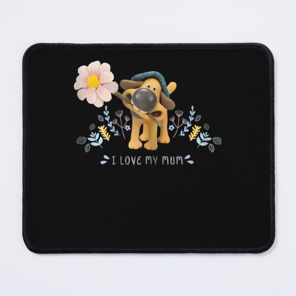 Item preview, Dog Holding Flower for Mom designed and sold by ChukyMall.