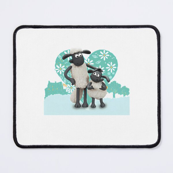 Item preview, Sweet Mother and Child Sheep Cartoon designed and sold by ChukyMall.