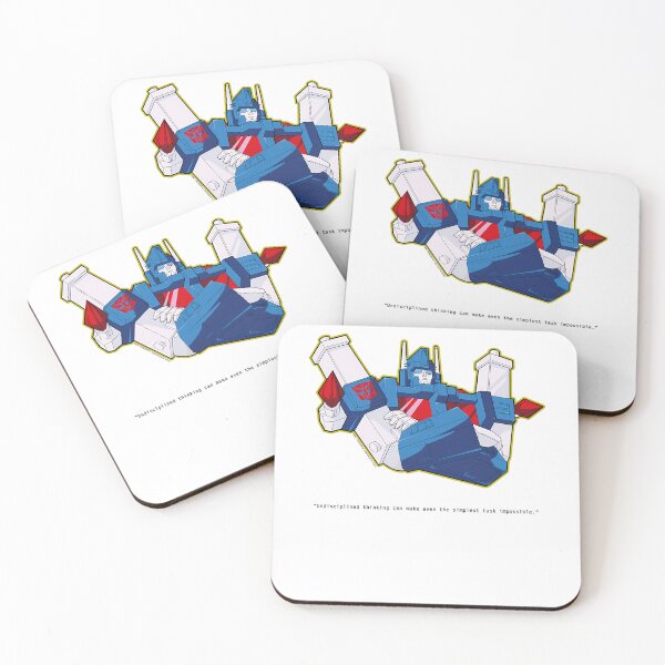 Item preview, Red and Blue Giant Robot Sitting Portrait designed and sold by Said DesignB.
