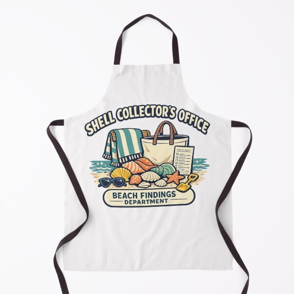 Item preview, Shell Collector’s Office - Beach Findings Department designed and sold by Concrete Coffee Studio.