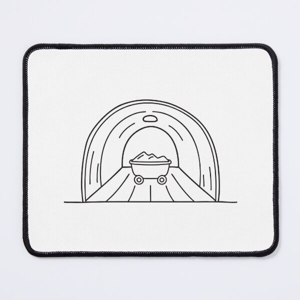 Item preview, Cart Moving Through Road Tunnel designed and sold by rasagamastore.