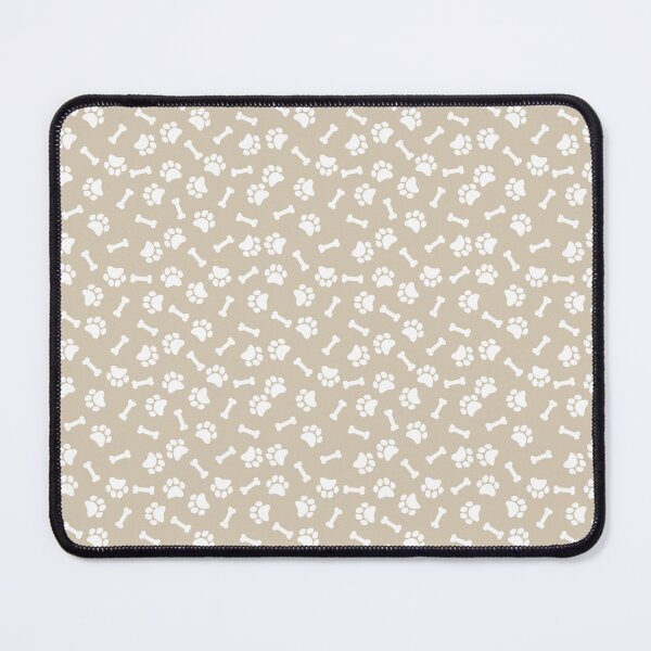 Item preview, Sand And White Dog Paw And Bone Pattern designed and sold by pattern-archive.