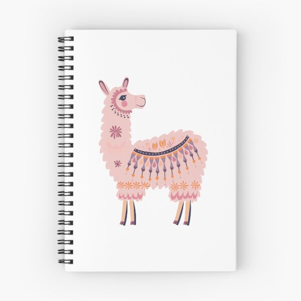 Item preview, Scandinavian Folk Art, Pink Alpaca designed and sold by xiao xuans.