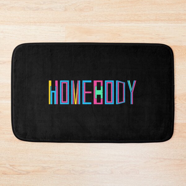 Item preview, Homebody Typography Design – Bold Colorful Modern Geometric Lettering designed and sold by nimoxi.