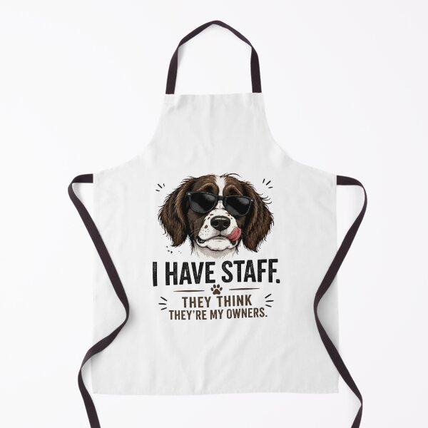 Item preview, I Have Staff They Think They're My Owners Funny Dog Shirt designed and sold by PH Creator Studio.