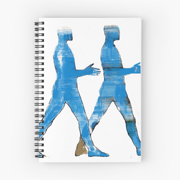 Item preview,     Blue Walking Figures | Human Connection  designed and sold by MikZviagin.