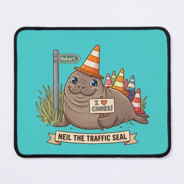 Item preview, Neil the Traffic Seal designed and sold by SaltCraft.