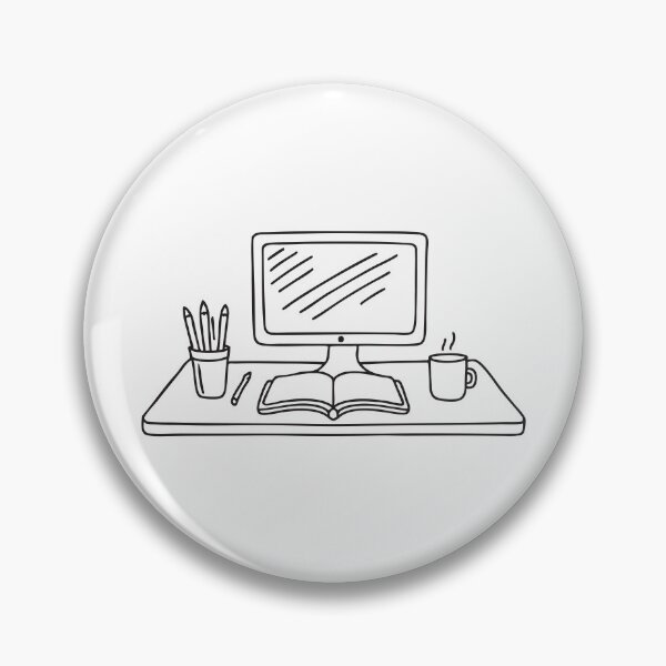Item preview, A workspace with just a notebook and pencil, no computer present designed and sold by rasagamastore.