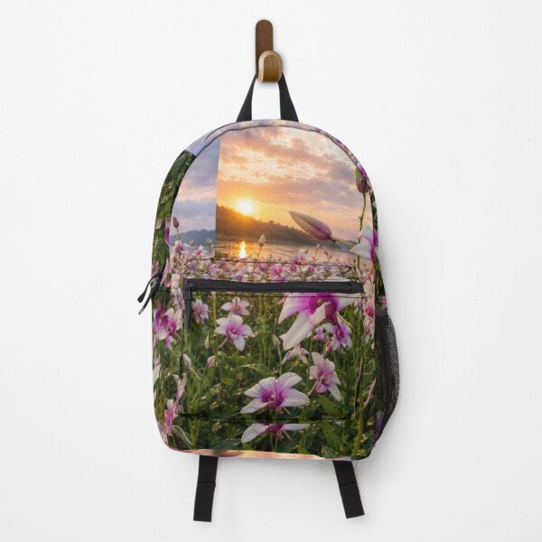Item preview, Orchids in Sunset Glow by the Lake designed and sold by SheFriendly143.