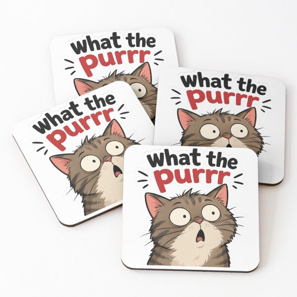 Item preview, What the Purrr  designed and sold by ayvidemporium.