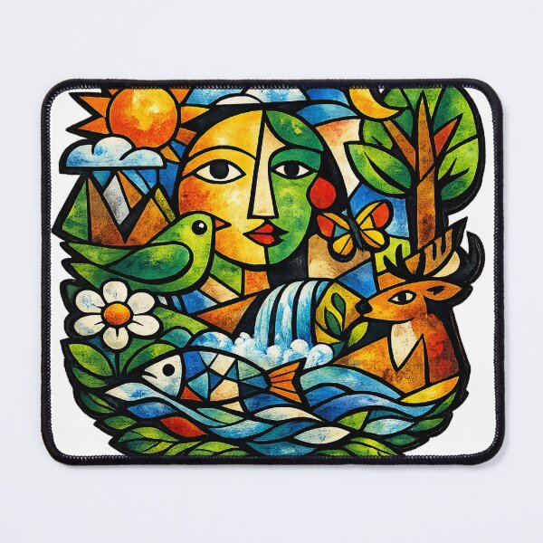 Item preview, All Creatures, One World designed and sold by Santuário da Bicharada.