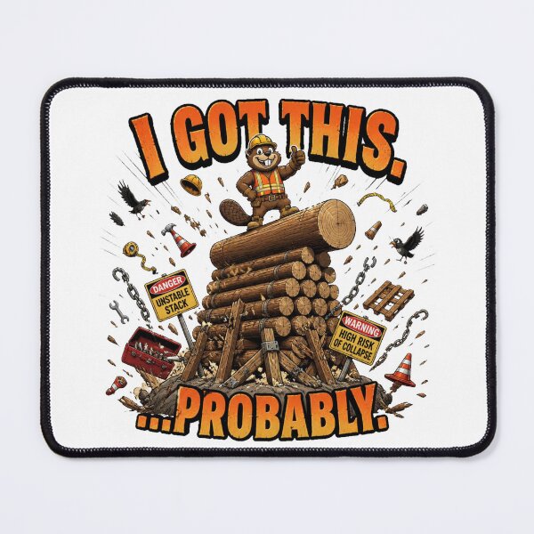 Item preview, I Got This... Probably Funny Beaver Comic designed and sold by Cavalier-org.