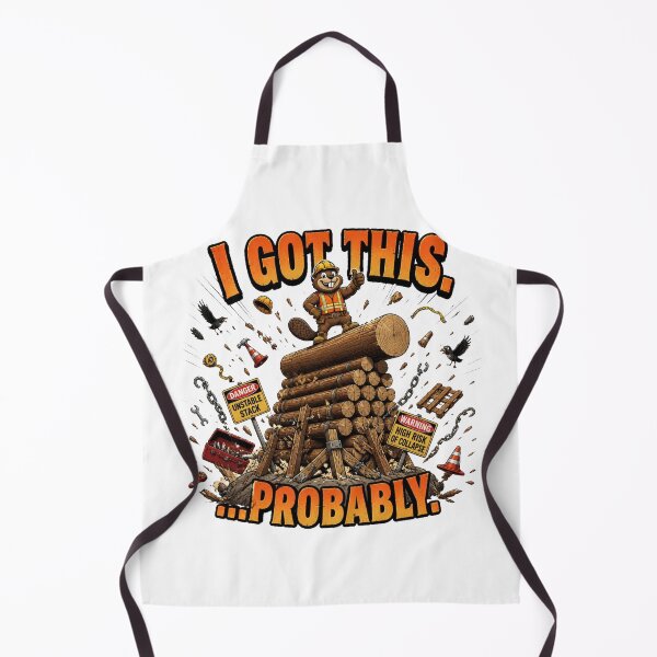 Item preview, I Got This... Probably Funny Beaver Comic designed and sold by Cavalier-org.