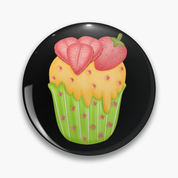 Item preview, Cute Strawberry Cupcake Kawaii Sweet Dessert designed and sold by YeppiStudio.