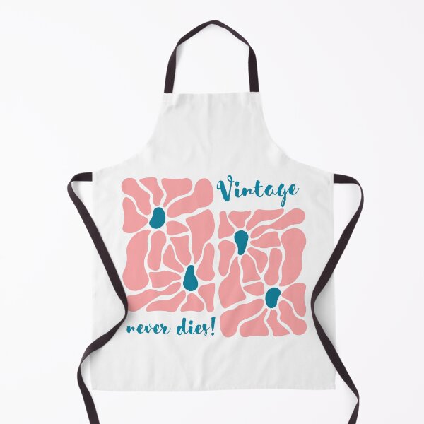 Item preview, "Vintage never dies" Floral Retro Design designed and sold by MarrysLifestyle.