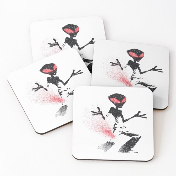 Item preview, Mysterious Zeta Reticulan Alien Stencil Dynamic Shadow designed and sold by EdvvinStudios.