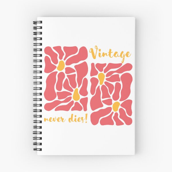 Item preview, "Vintage never dies" Floral Retro Design designed and sold by MarrysLifestyle.