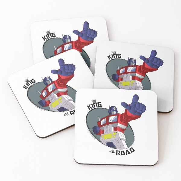 Item preview, Red and Blue Robot Leader Pointing Forward designed and sold by juoki.