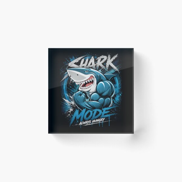 Item preview, Shark Mode – Always Hungry designed and sold by Peter Kaul.