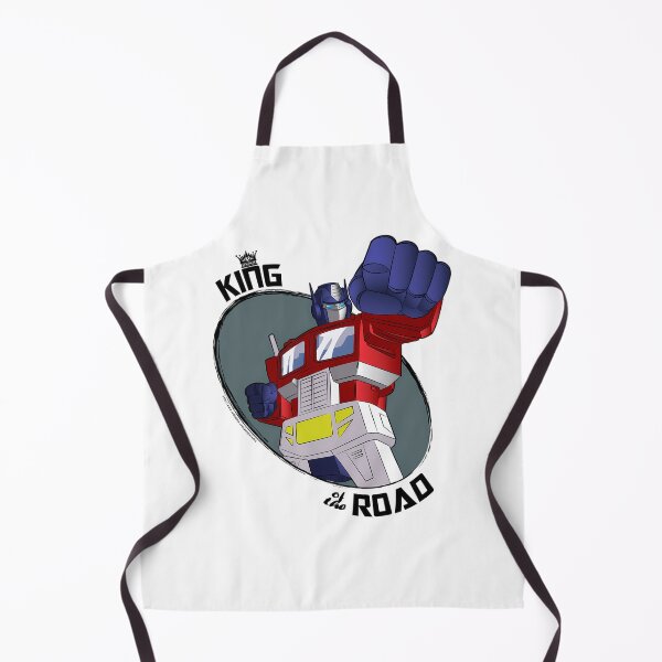 Item preview, Red and Blue Robot Leader Punching Forward designed and sold by juoki.