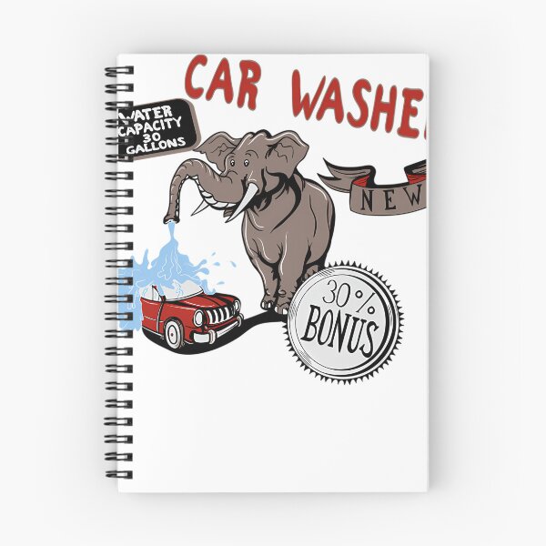 Item preview, Elephant Car Washer designed and sold by Ashutosh Das.