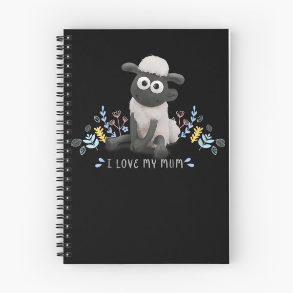 Item preview, Sweet Floral Sheep Love My Mum designed and sold by ShopyNights.