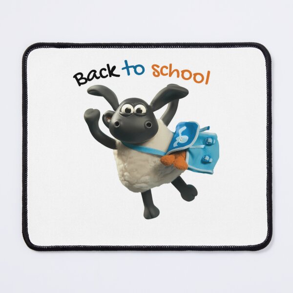 Item preview, Happy Sheep Ready For School Cartoon designed and sold by ShopyNights.