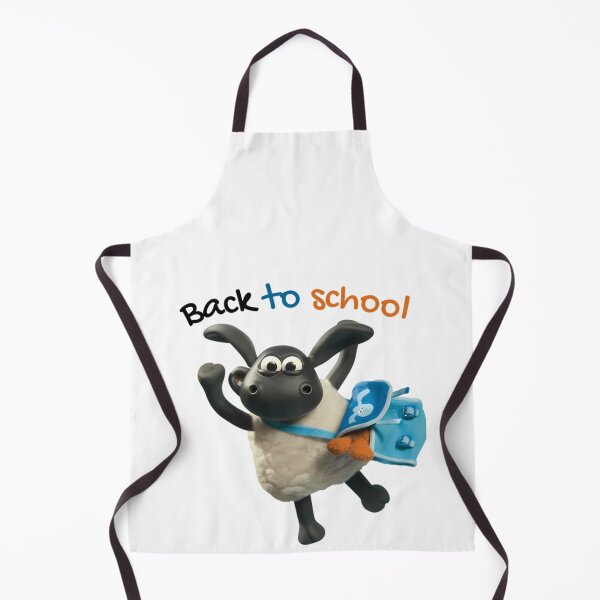 Item preview, Happy Sheep Ready For School Cartoon designed and sold by ShopyNights.