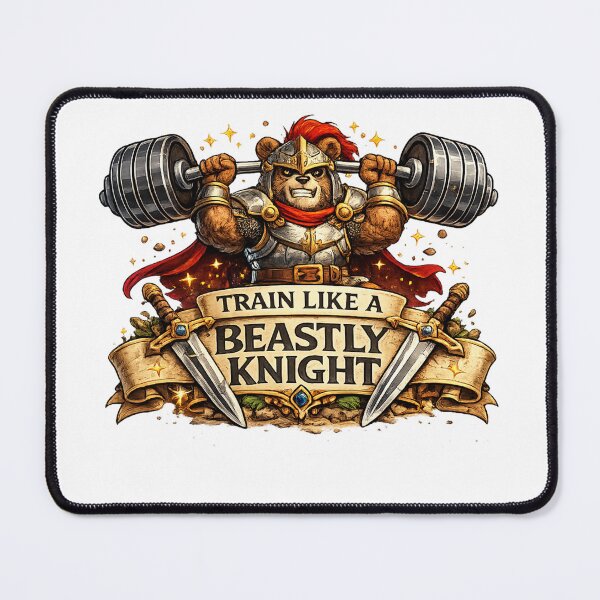 Item preview, Train like a beastly knight designed and sold by AllThePixels.