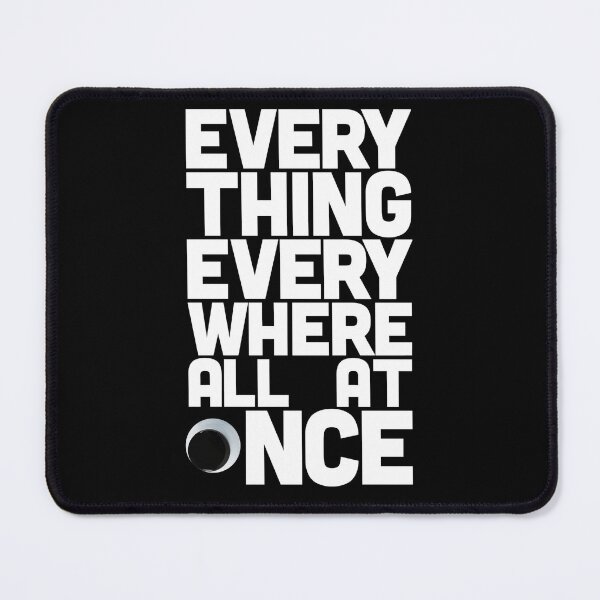 Item preview, Everything Everywhere All At Once Text Logo (Googly Eye) designed and sold by Fire TheMann.