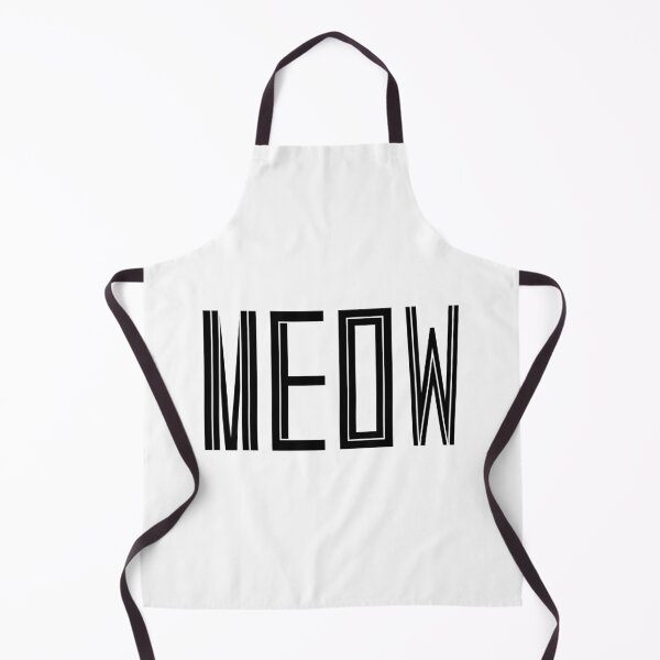 Artikelvorschau, Meow Typography Design – Moderne, ausdrucksstarke Katzenschrift entworfen und verkauft von nimoxi.