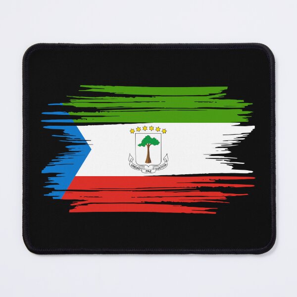 Item preview, Distressed Equatorial Guinea Flag GQ designed and sold by shitpostee.