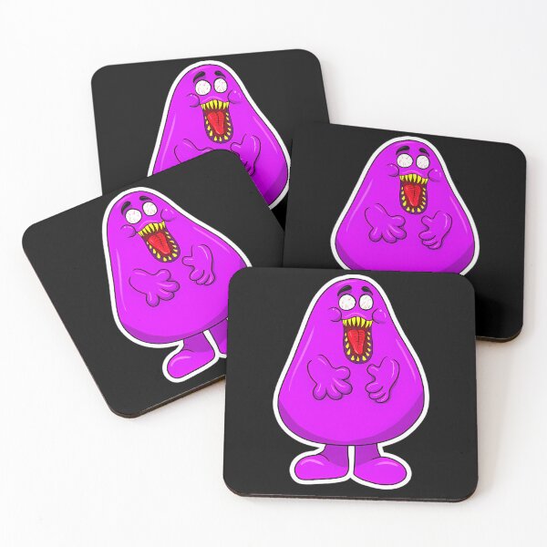 Item preview, Scary Purple Monster Character With Sharp designed and sold by AmbarVault.
