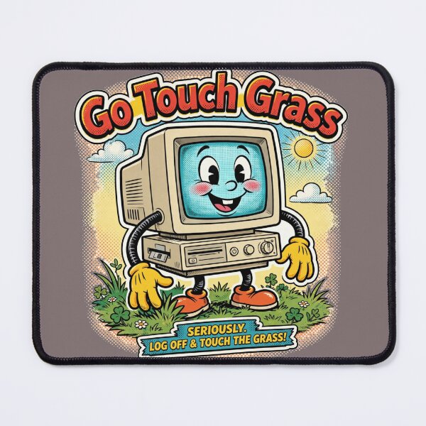 Item preview, Go Touch Grass designed and sold by HAYA6395.
