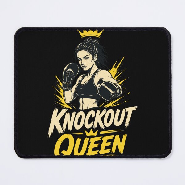 Item preview, Vintage Knockout Queen Female Boxer designed and sold by HilllJaleel.
