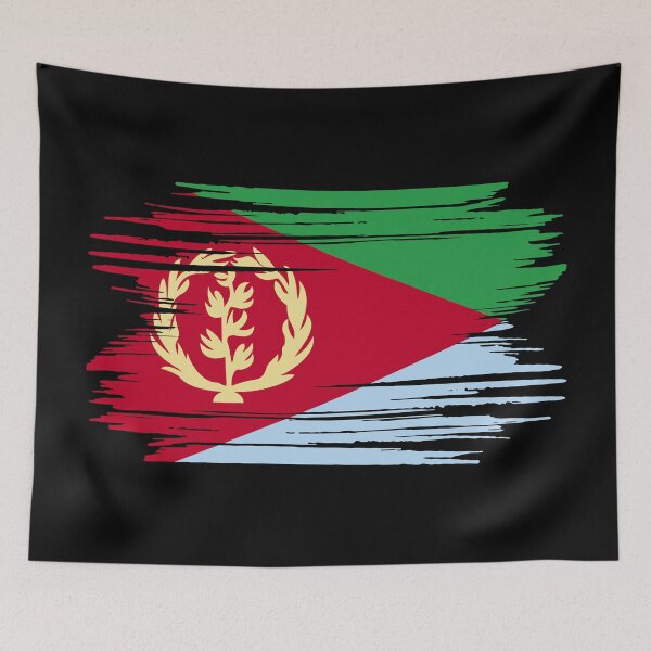 Item preview, Distressed Eritrea Flag ER designed and sold by shitpostee.