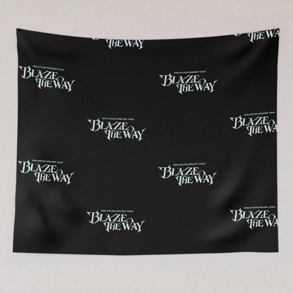 Item preview, &TEAM Blaze The Way Tour 2026 Typography designed and sold by moamaxshop.
