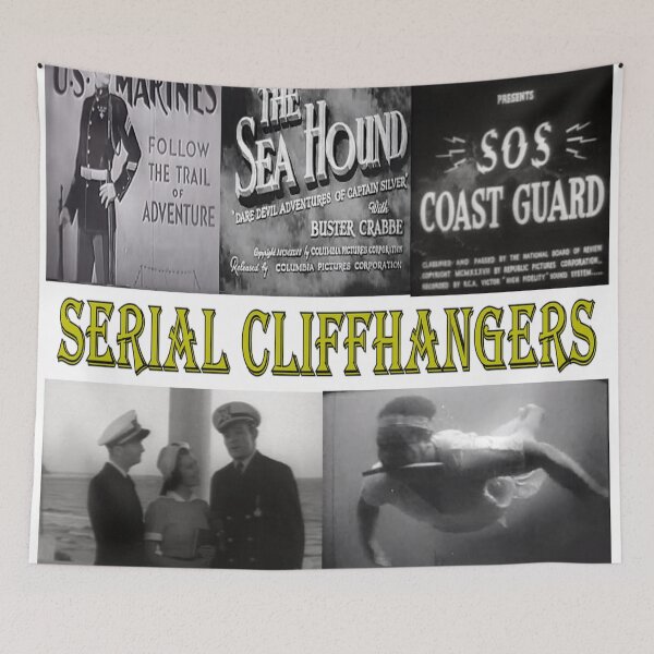 Item preview, "Serial Cliffhangers" designed and sold by chateaudebailey.