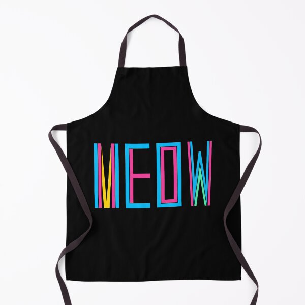 Item preview, Meow Typography Design – Bold Colorful Modern Lettering designed and sold by nimoxi.