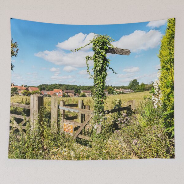 Item preview, Historic Ivy Covered Signpost, Tealby, Lincolnshire, England designed and sold by Paul Thompson Photography.